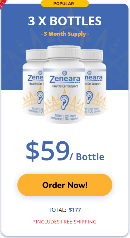 zeneara 3 bottles